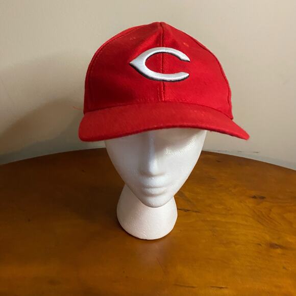 Cincinnati Reds Bats Red Baseball Cap Hat Unisex Mens One Size - Picture 3 of 16